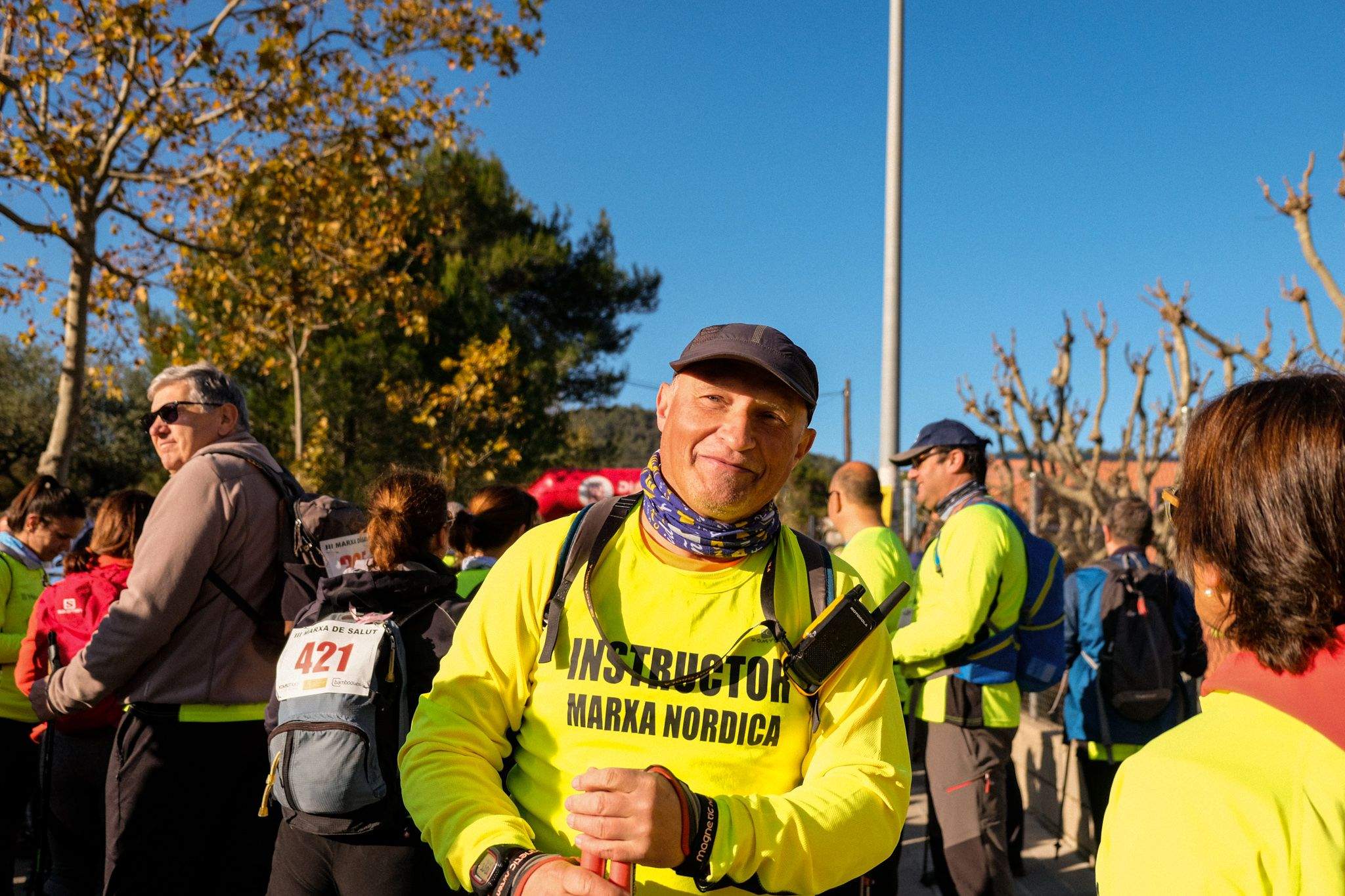La 3a Marxa (nòrdica) de la Salut. FOTO: Ale Gómez