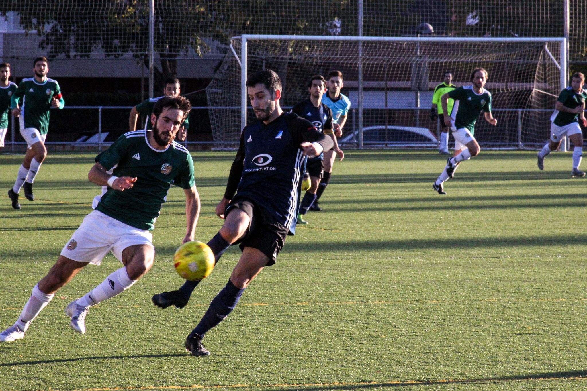 Futbol masculí. Valldoreix FC-Atlètic Junior FC. FOTO: Ale Gómez