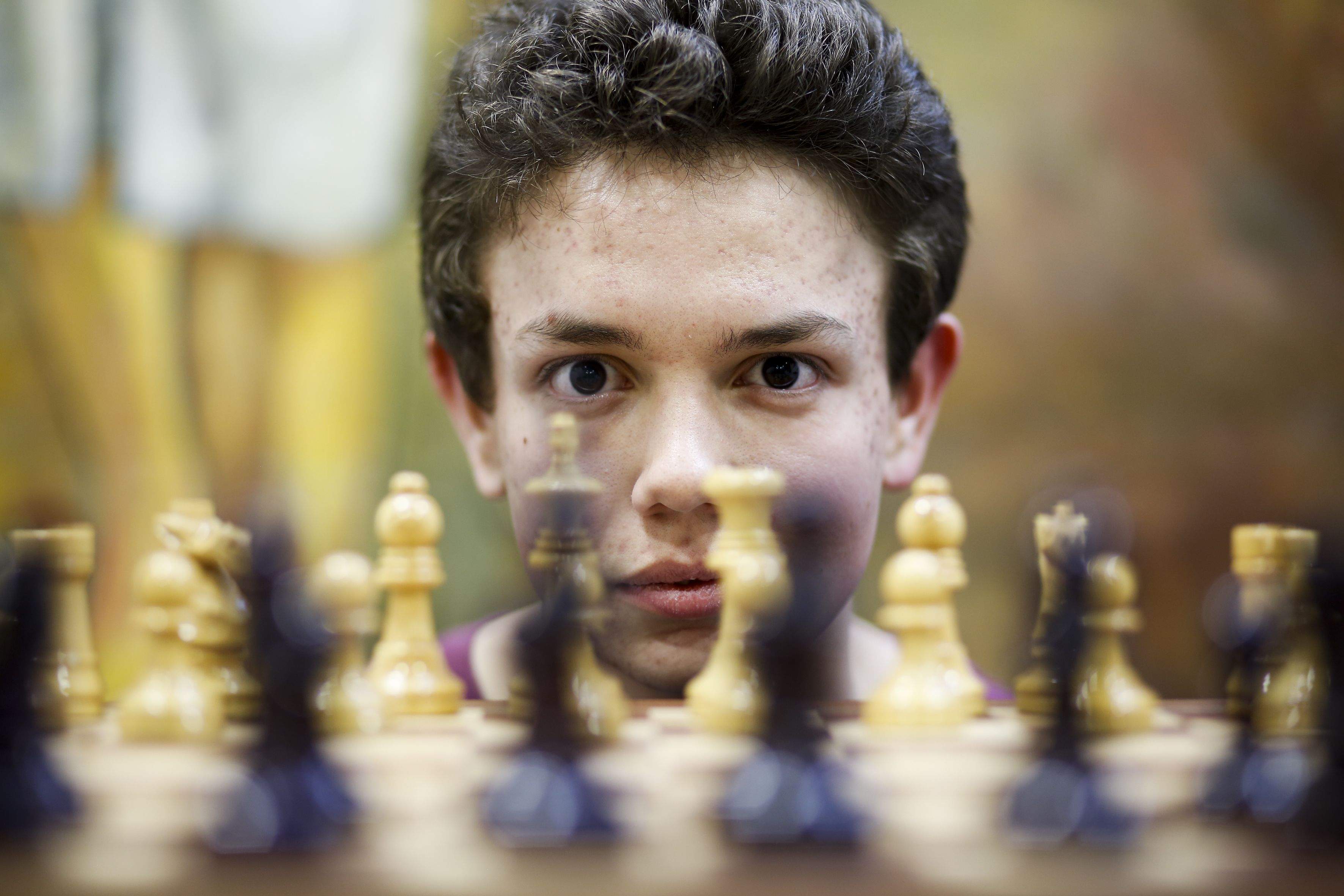 Héctor Sama és l'actual campió de Catalunya sub-18 d'escacs. FOTO: Yves Dimant