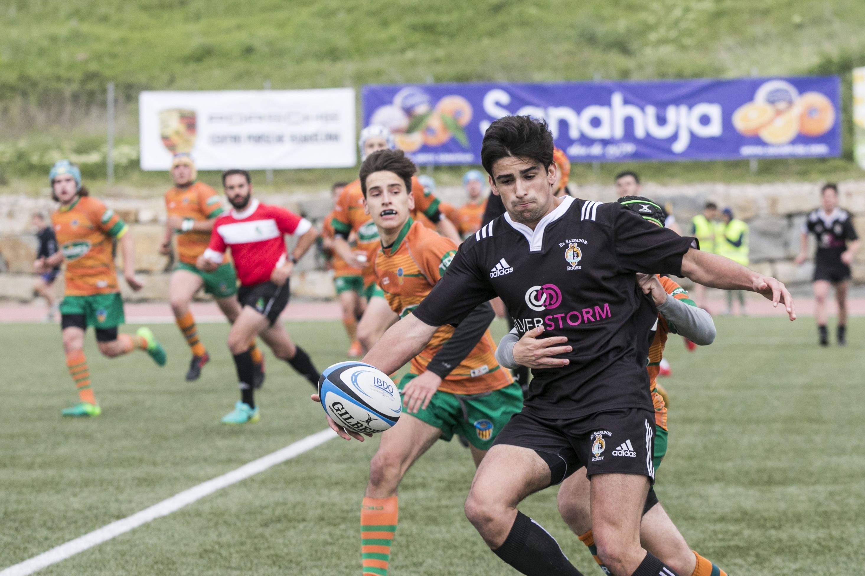 La ZEM La Guinardera ja va acollir el maig del 2019 el Campionat d'Espanya Sub-18 de rugbi. FOTO: Lali Puig