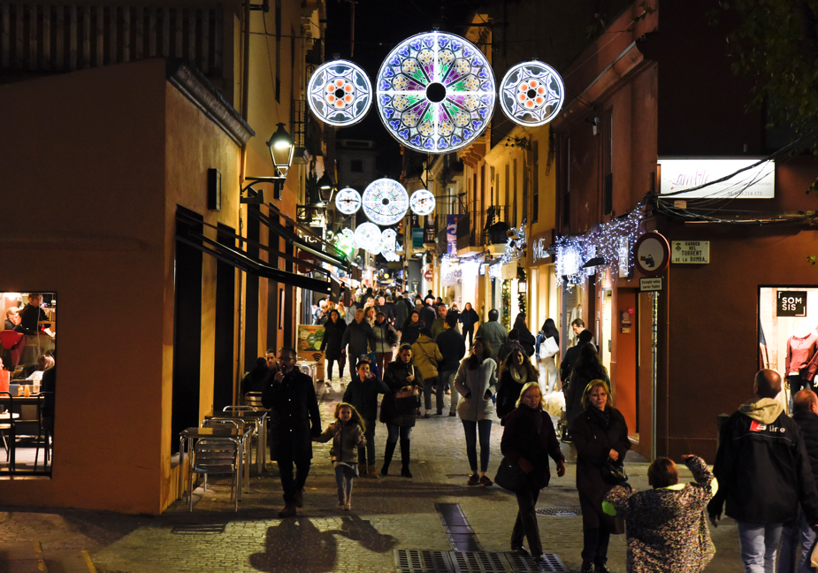 El carrer de Santa Maria de Sant Cugat FOTO: Bernat Millet