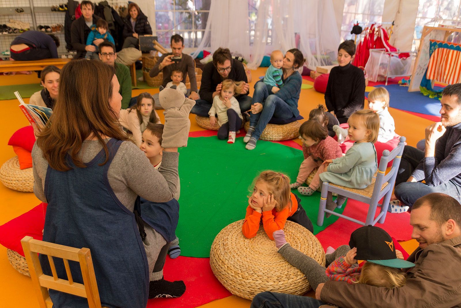 L'Envelat acollirà activitats per a totes les edats, des dels més petits de casa. FOTO: Lali Álvarez