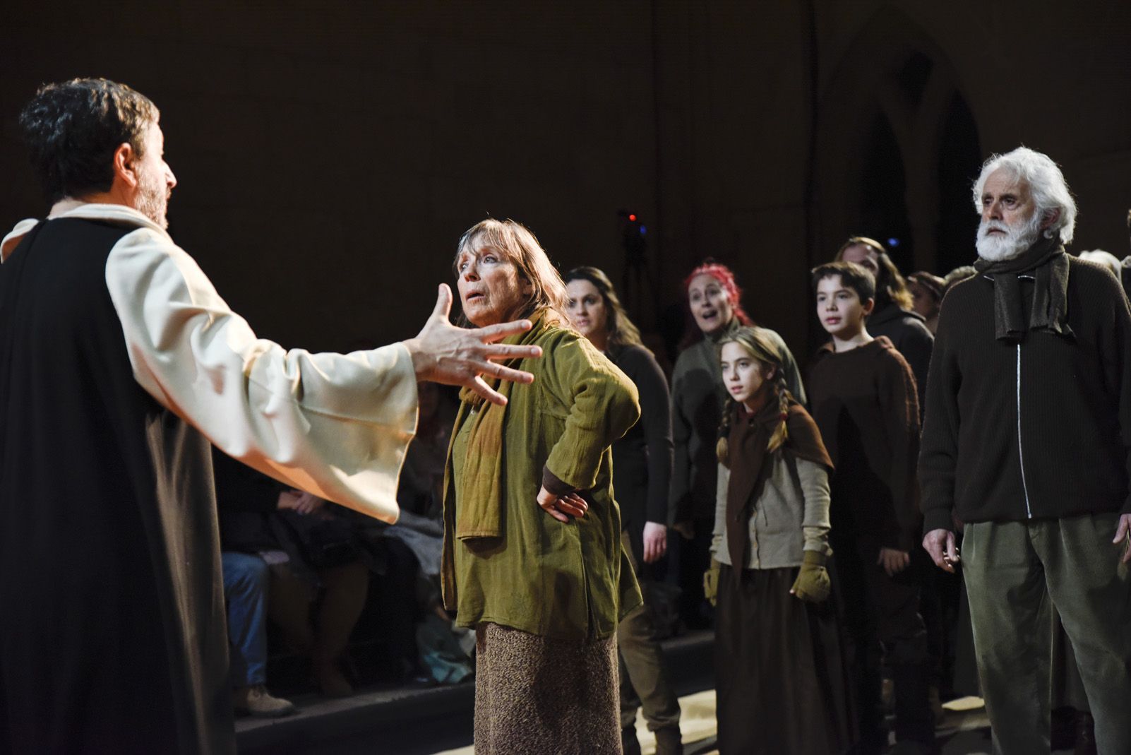 'Pedra i Sang' torna al claustre del Monestir. FOTO: Bernat Millet