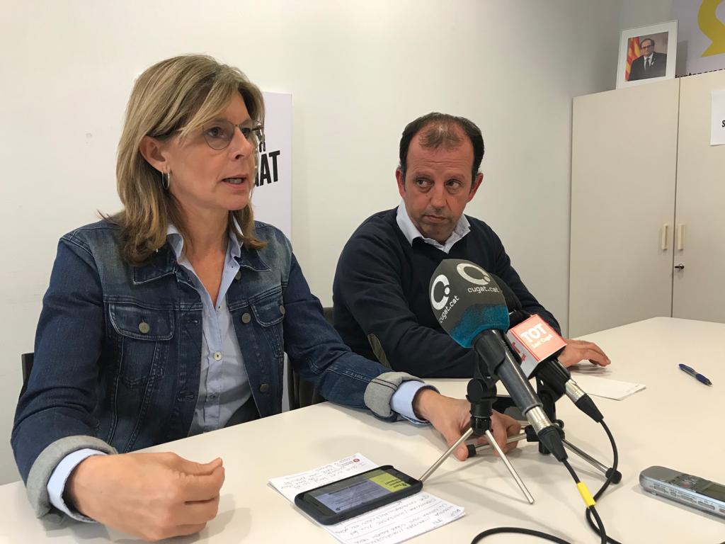 Carmela Fortuny i Carles Brugarolas FOTO: C.Caballé