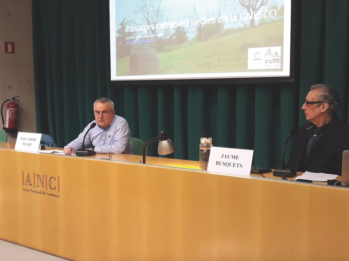 Conferència impartida pels amics de la UNESCO. FOTO: Cedida