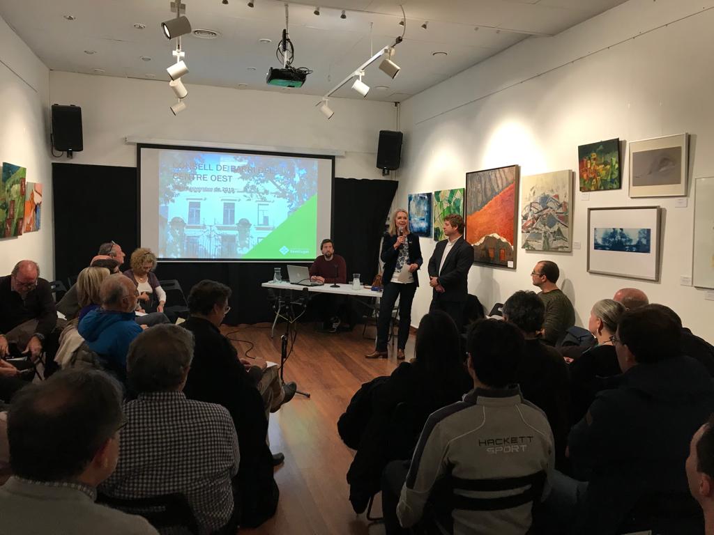 Sessió de Constitució del Consell de Barri del Centre Oest. FOTO: C.Caballé