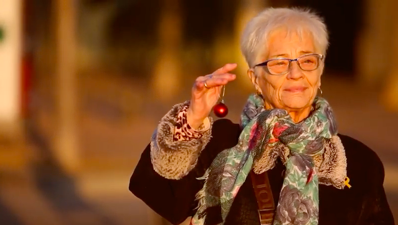 Imatge del vídeo de Nadal de l'Ajuntament de Sant Cugat.