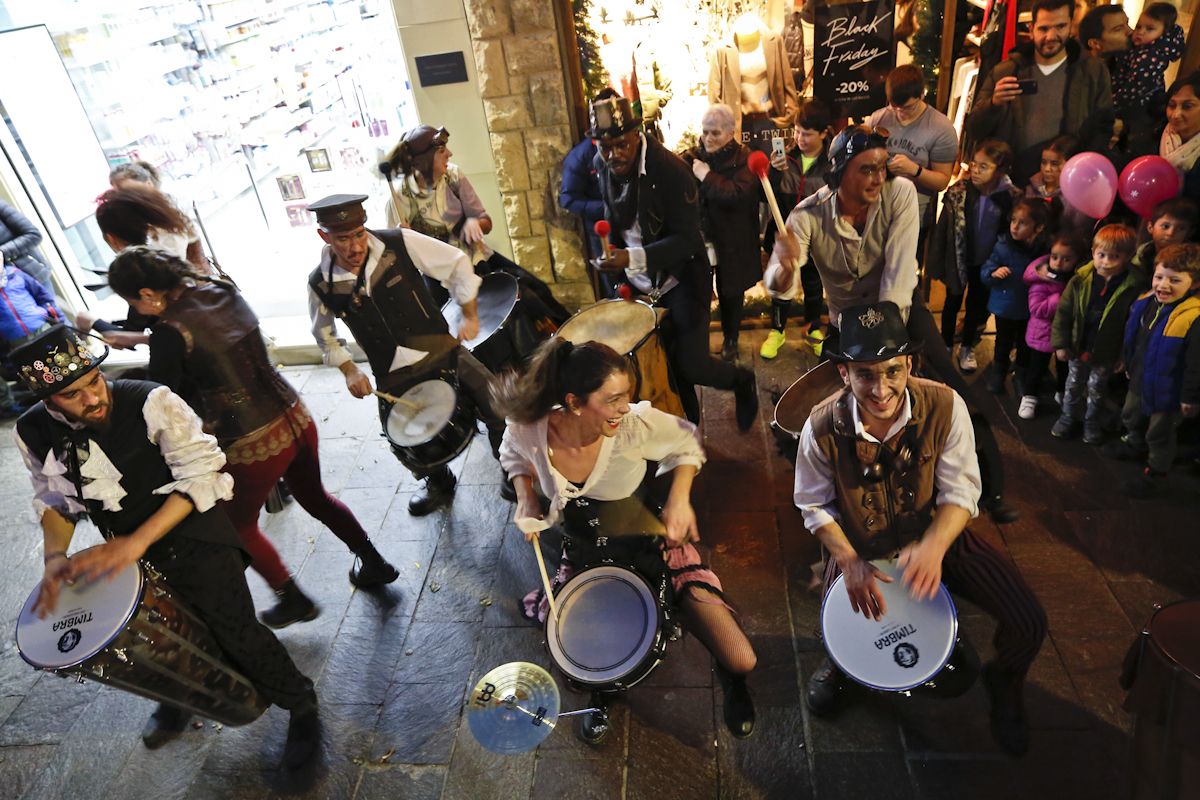 Encesa de llums de Nadal 2019. FOTO: Yves Dimant