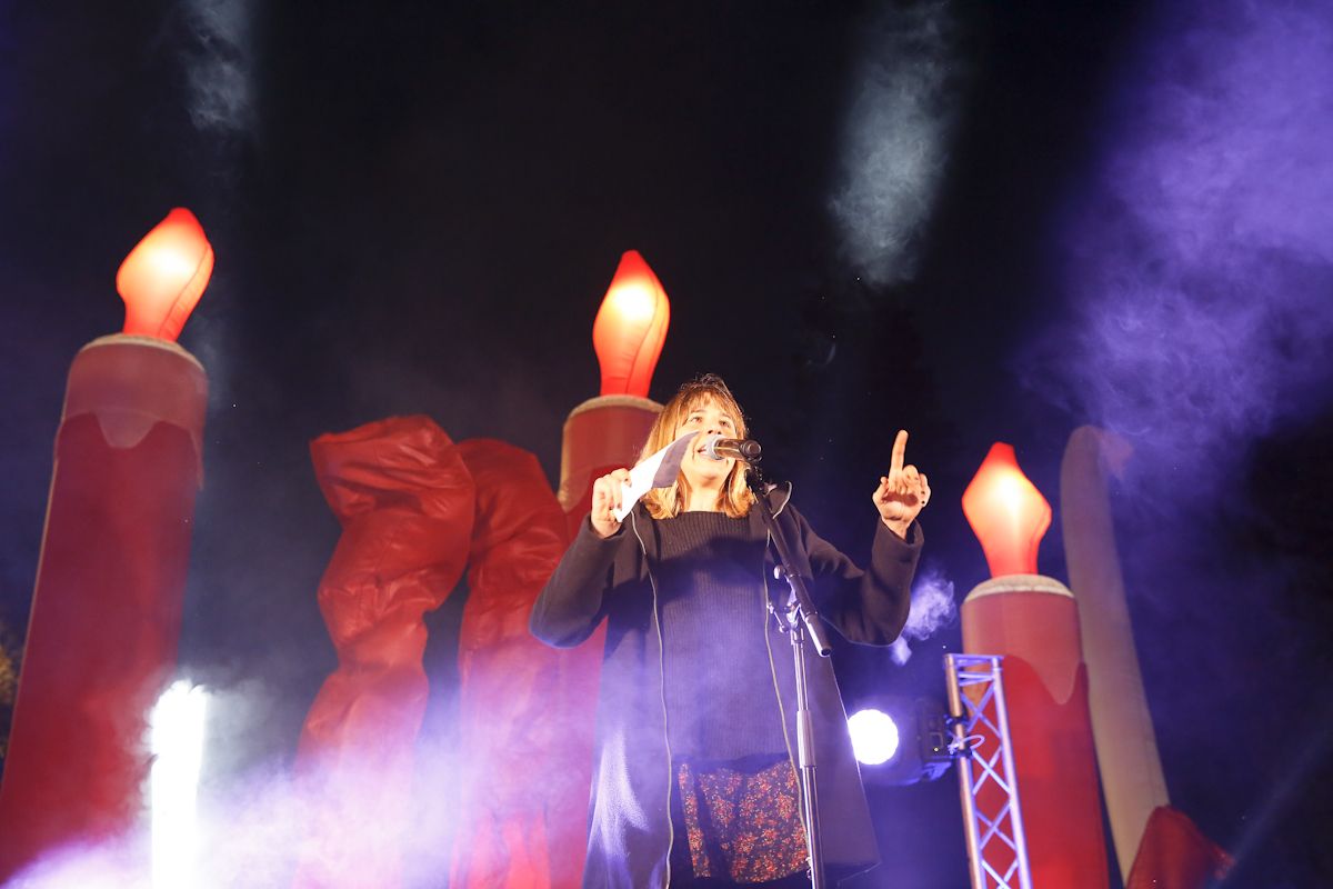 Encesa de llums de Nadal 2019. FOTO: Yves Dimant