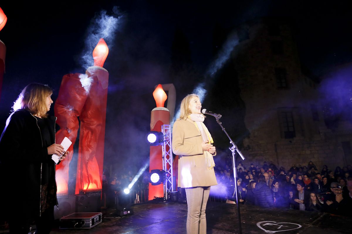 Encesa de llums de Nadal 2019. FOTO: Yves Dimant
