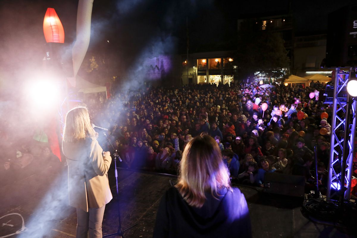 Encesa de llums de Nadal 2019. FOTO: Yves Dimant