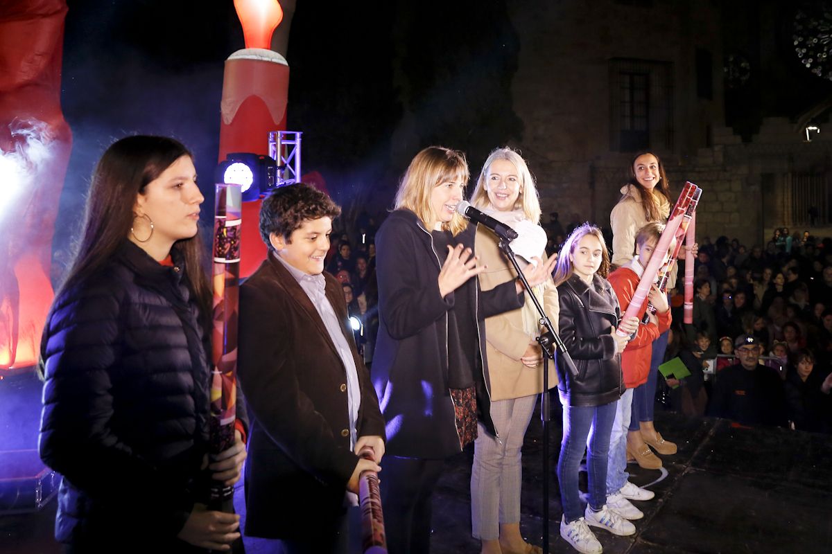Encesa de llums de Nadal 2019. FOTO: Yves Dimant