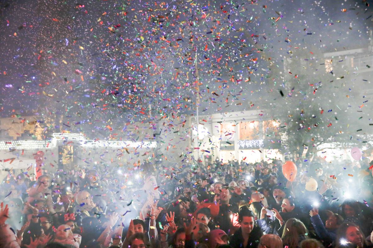Encesa de llums de Nadal 2019. FOTO: Yves Dimant