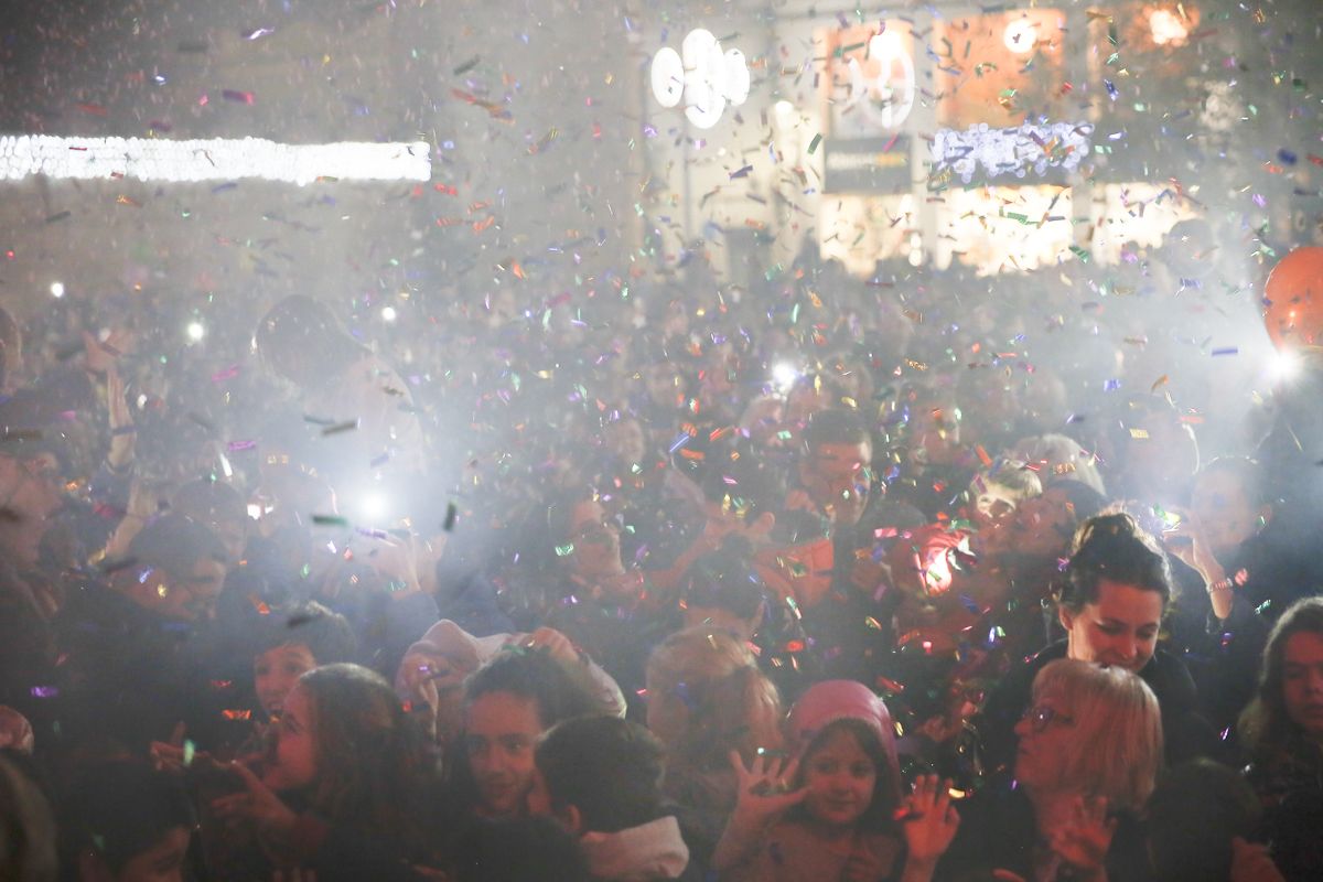 Encesa de llums de Nadal 2019. FOTO: Yves Dimant