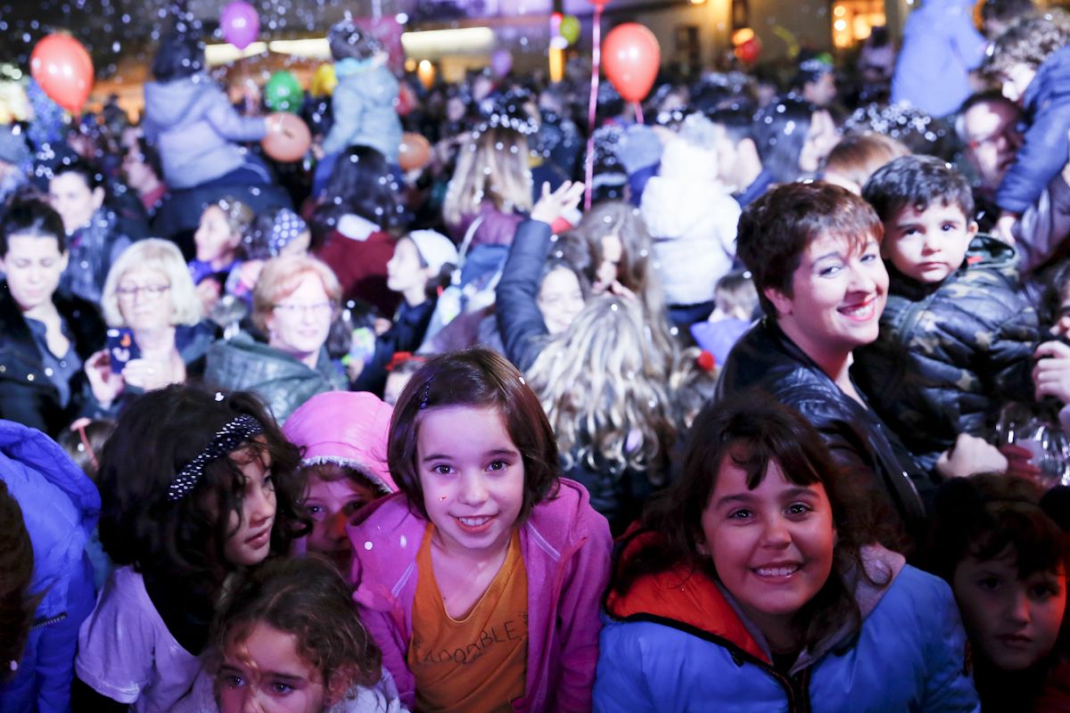 Encesa de llums de Nadal 2019. FOTO: Yves Dimant