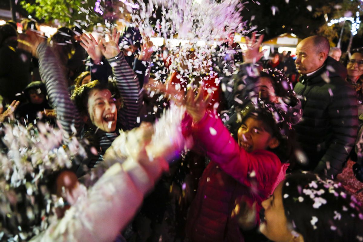 Encesa de llums de Nadal 2019. FOTO: Yves Dimant