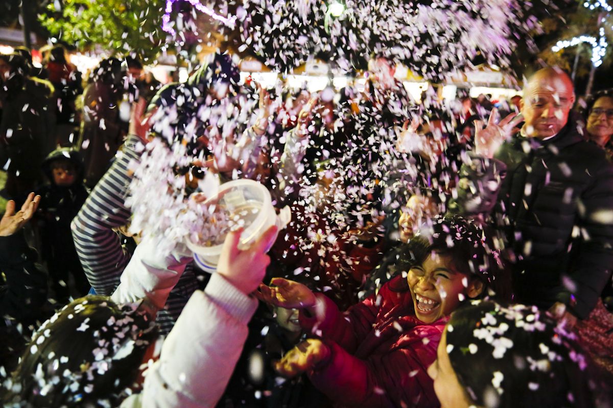 Encesa de llums de Nadal 2019. FOTO: Yves Dimant