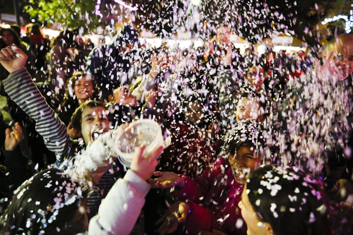 Encesa de llums de Nadal 2019. FOTO: Yves Dimant