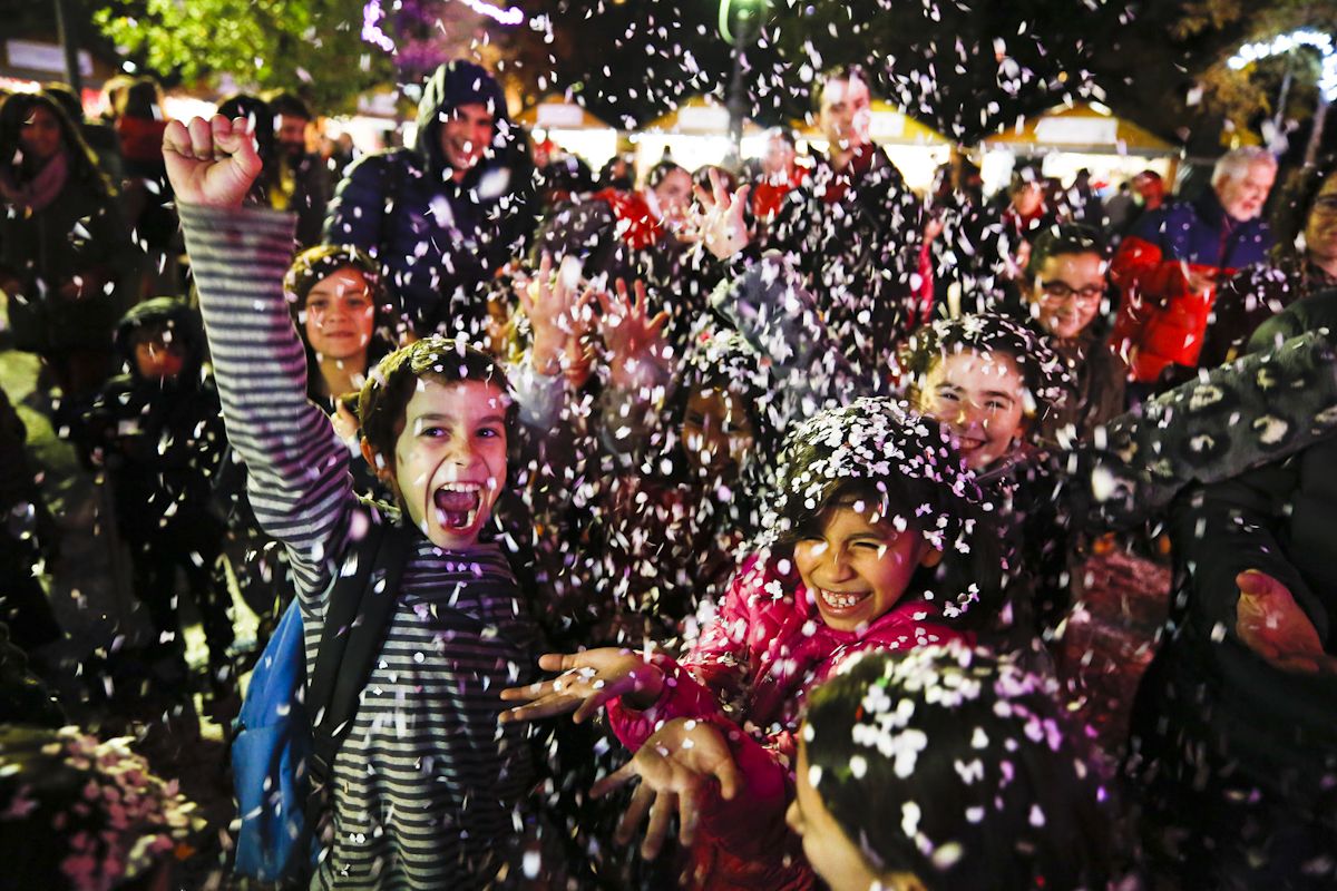 Encesa de llums de Nadal 2019. FOTO: Yves Dimant