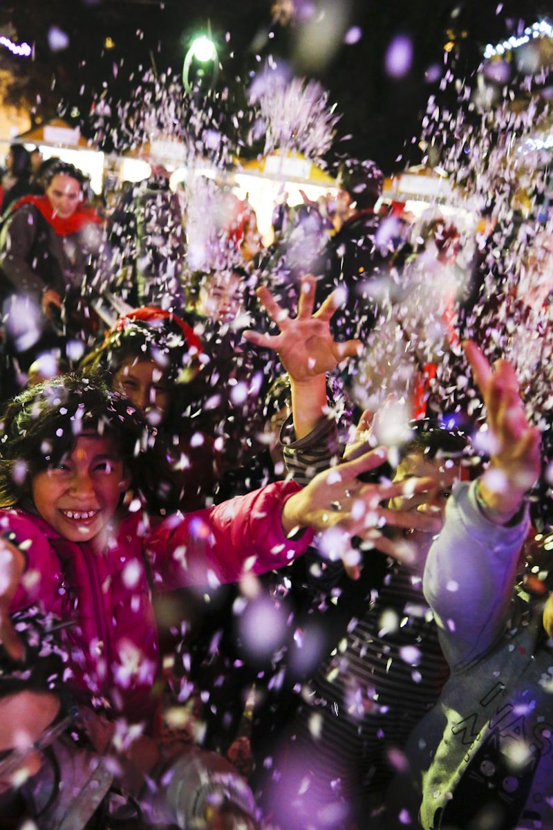 Encesa de llums de Nadal 2019. FOTO: Yves Dimant