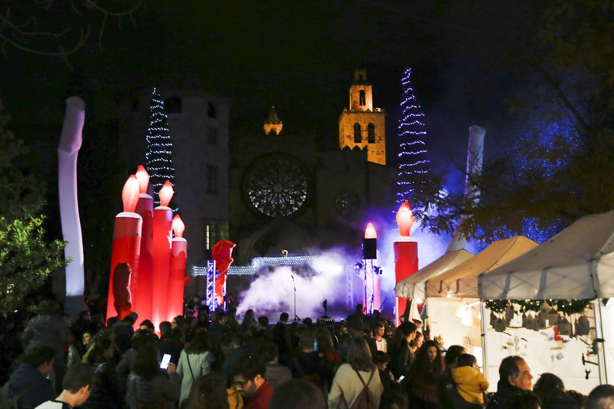 Encesa de llums de Nadal 2019. FOTO: Yves Dimant