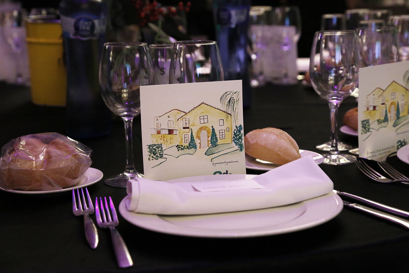 Sopar per els II liuraments de premis de l'ADE Vallès. FOTO: Anna Bassa