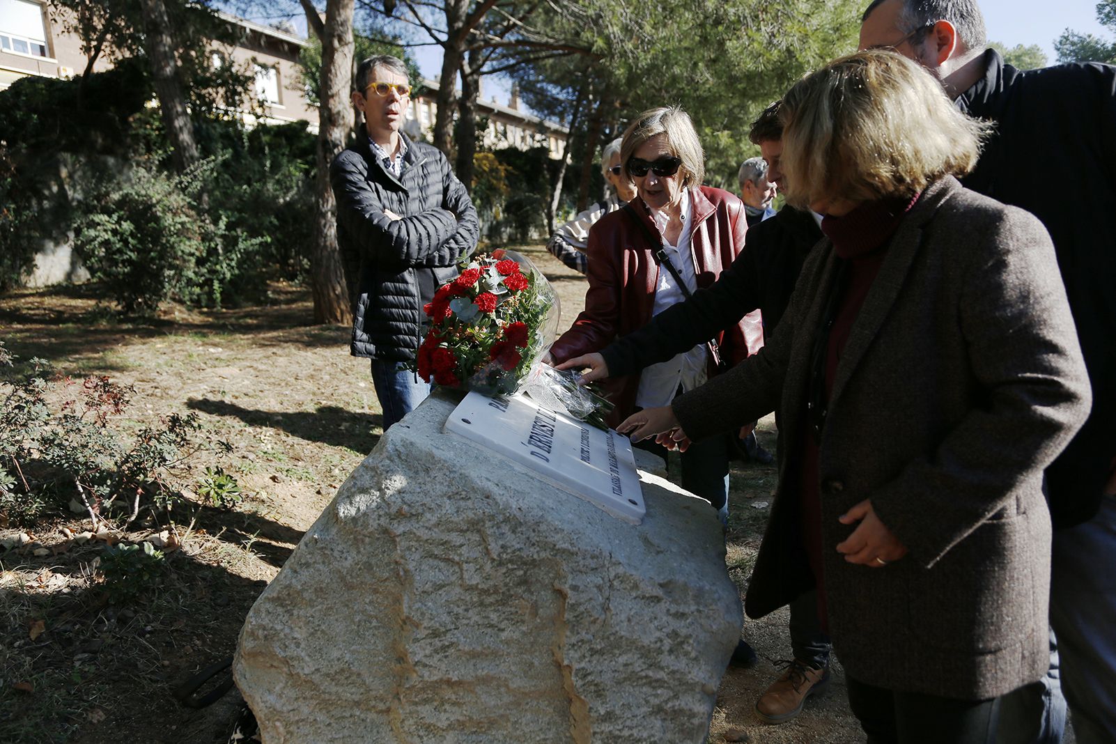 Homenatge a Ernest Lluch. FOTO: Anna Bassa