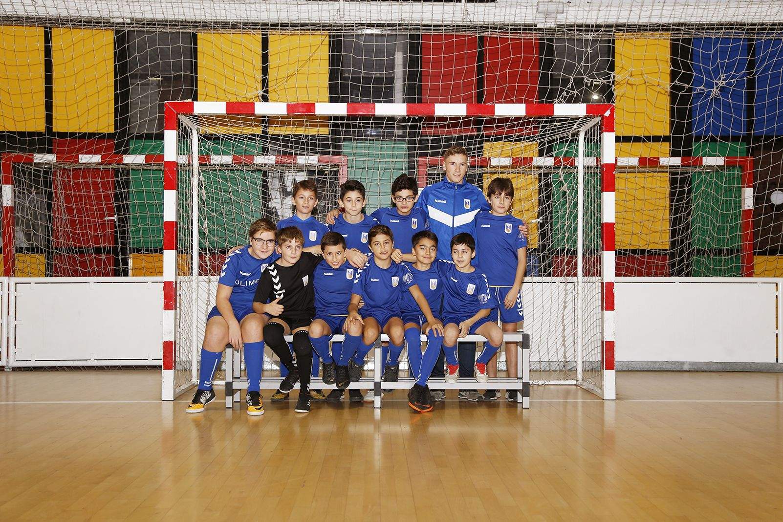 Presentació foto d'equip Olimpyc la Floresta. FOTO: Anna Bassa