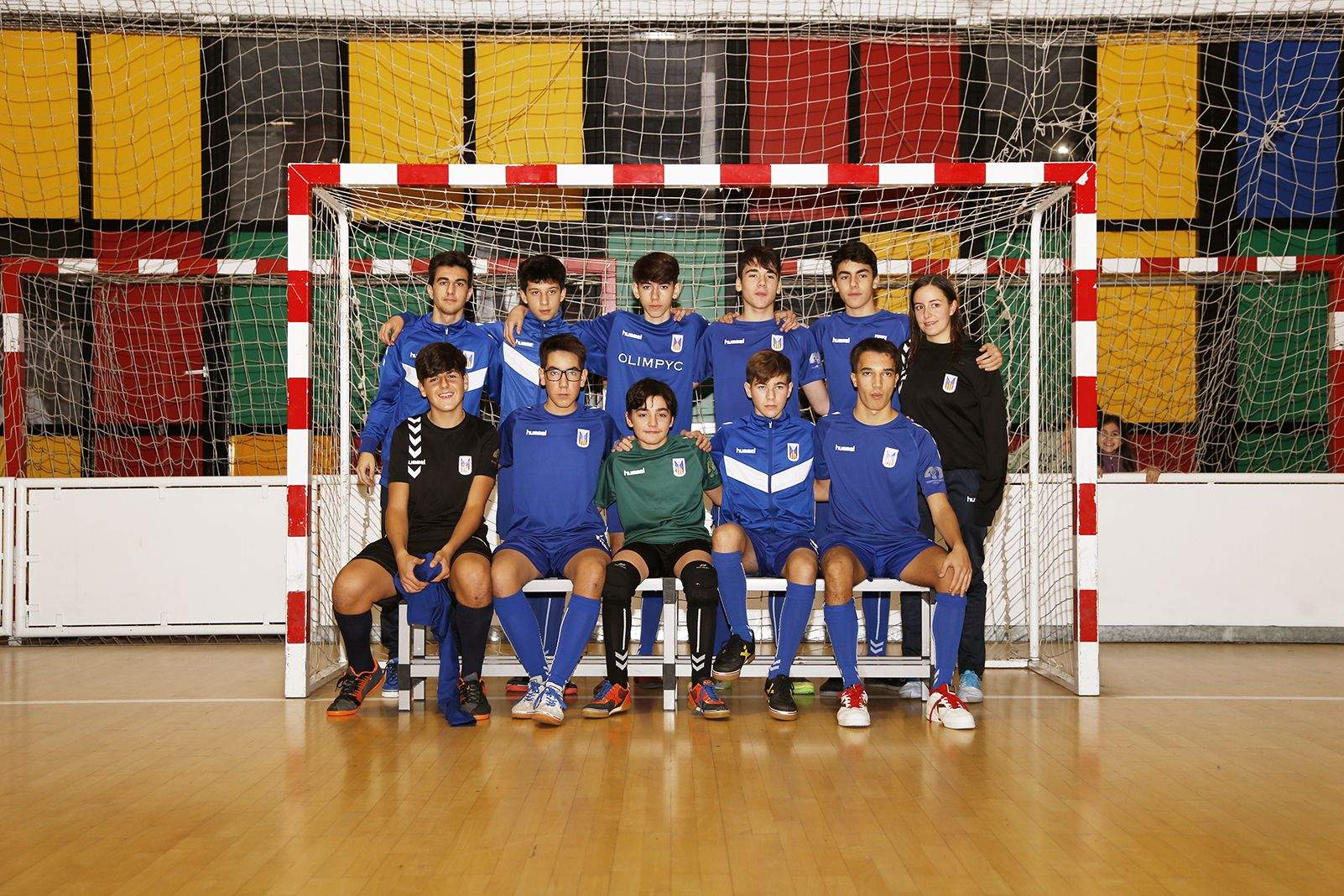 Presentació foto d'equip Olimpyc la Floresta. FOTO: Anna Bassa