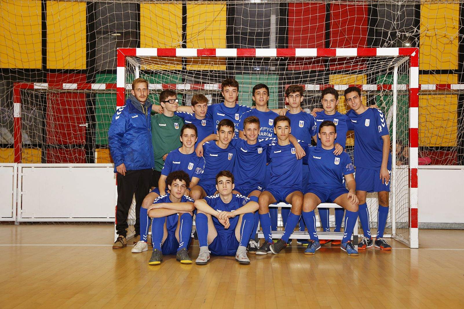 Presentació foto d'equip Olimpyc la Floresta. FOTO: Anna Bassa