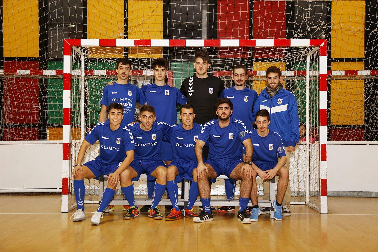 Presentació foto d'equip Olimpyc la Floresta. FOTO: Anna Bassa