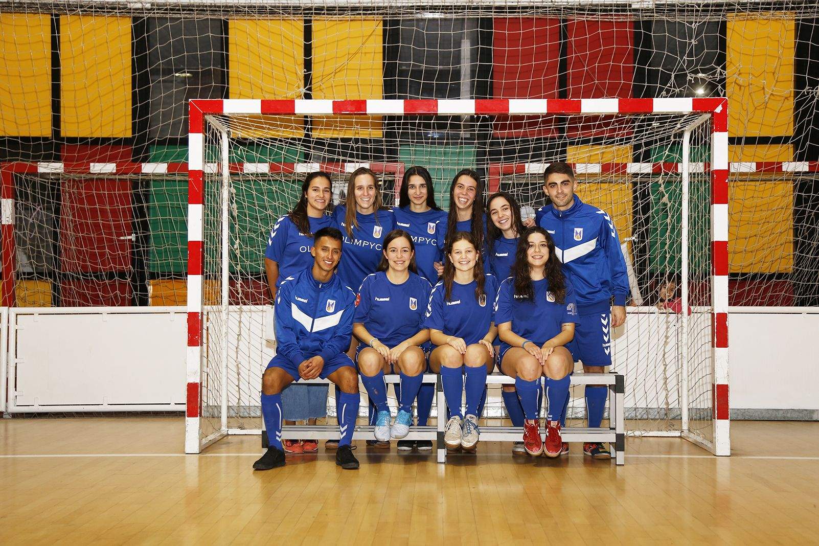 Presentació foto d'equip Olimpyc la Floresta. FOTO: Anna Bassa