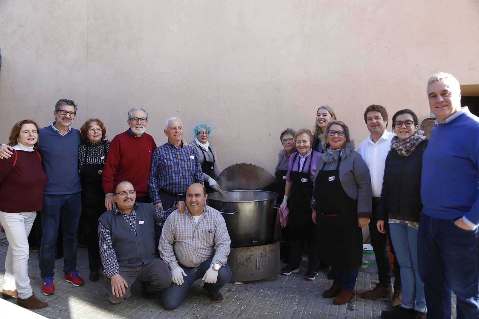 Dinar de la comunitat de santcugatencs originaris del municipi agermanat a La Haba. FOTO: Anna Bassa