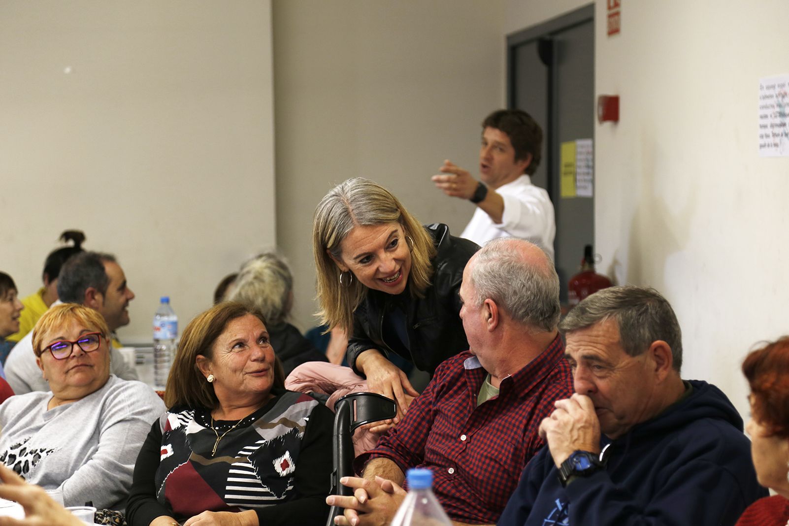Dinar de la comunitat de santcugatencs originaris del municipi agermanat a La Haba societat. FOTO: Anna Bassa