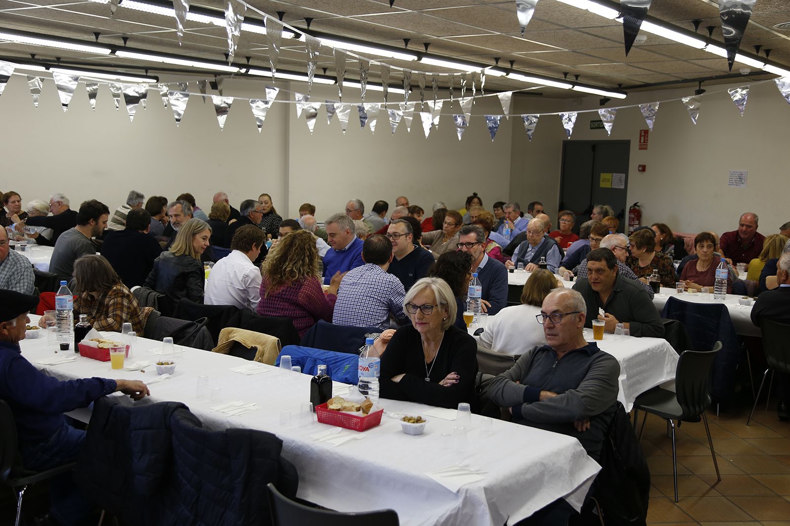 Dinar de la comunitat de santcugatencs originaris del municipi agermanat a La Haba societat. FOTO: Anna Bassa