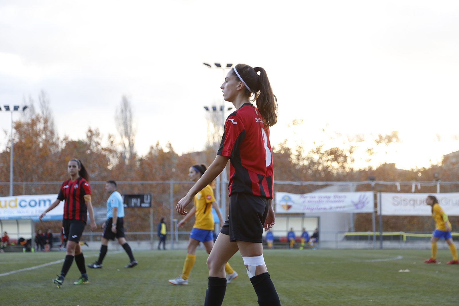 Partit de lliga futbol femení Sant Cugat FC- CD Fontasanta-Fatjó. FOTO: Anna Bassa