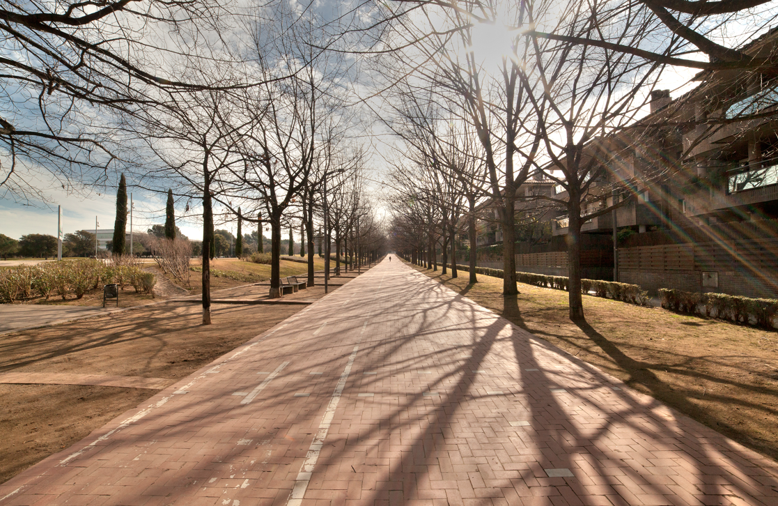 El passeig Gaudí de Sant Cugat FOTO: Artur Ribera