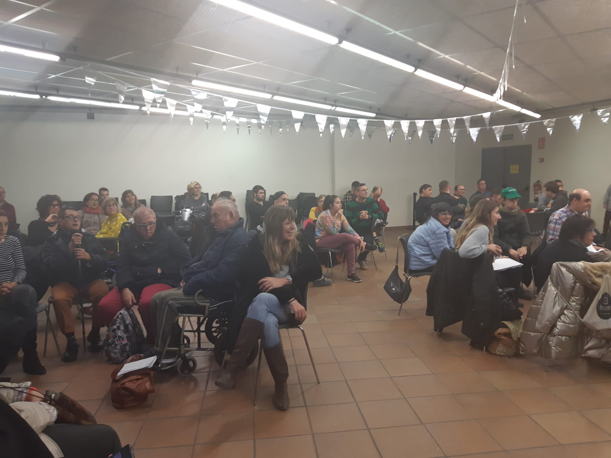 Jornada de Treball en el Dia Mundial de les Persones amb Discapacitat. FOTO: Ferran Mitjà