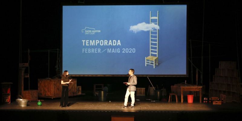 Presentació de la temporada febrer-maig 2020 al Teatre-Auditori. FOTO: Yves Dimant