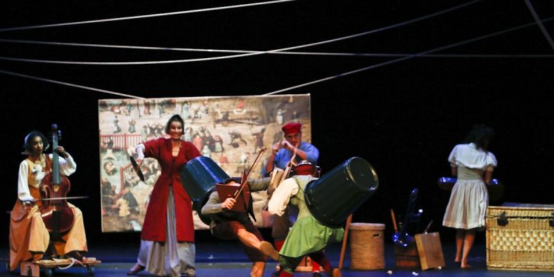 Espectacle 'Seasons Circus' al Teatre-Auditori Sant Cugat. FOTO: Yves Dimant