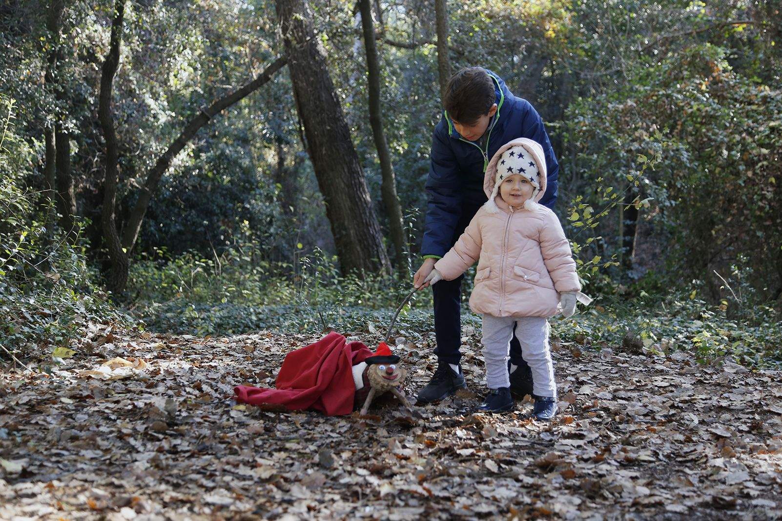 Trobada del tió. FOTO: Anna Bassa