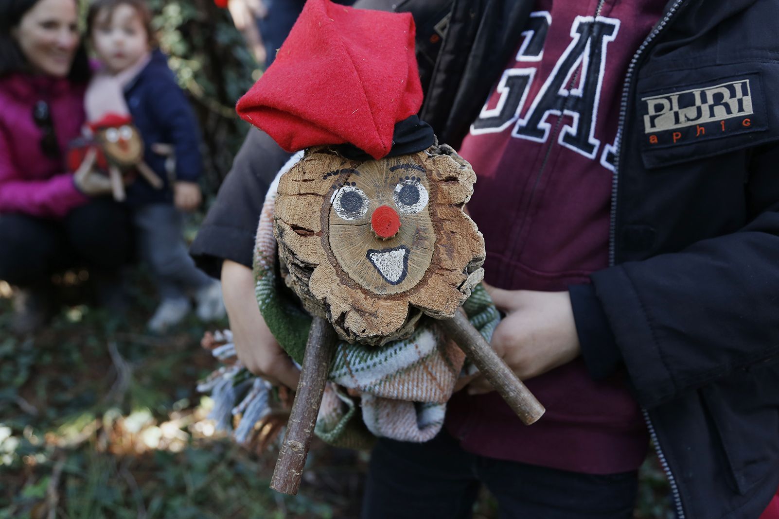 Trobada del tió. FOTO: Anna Bassa