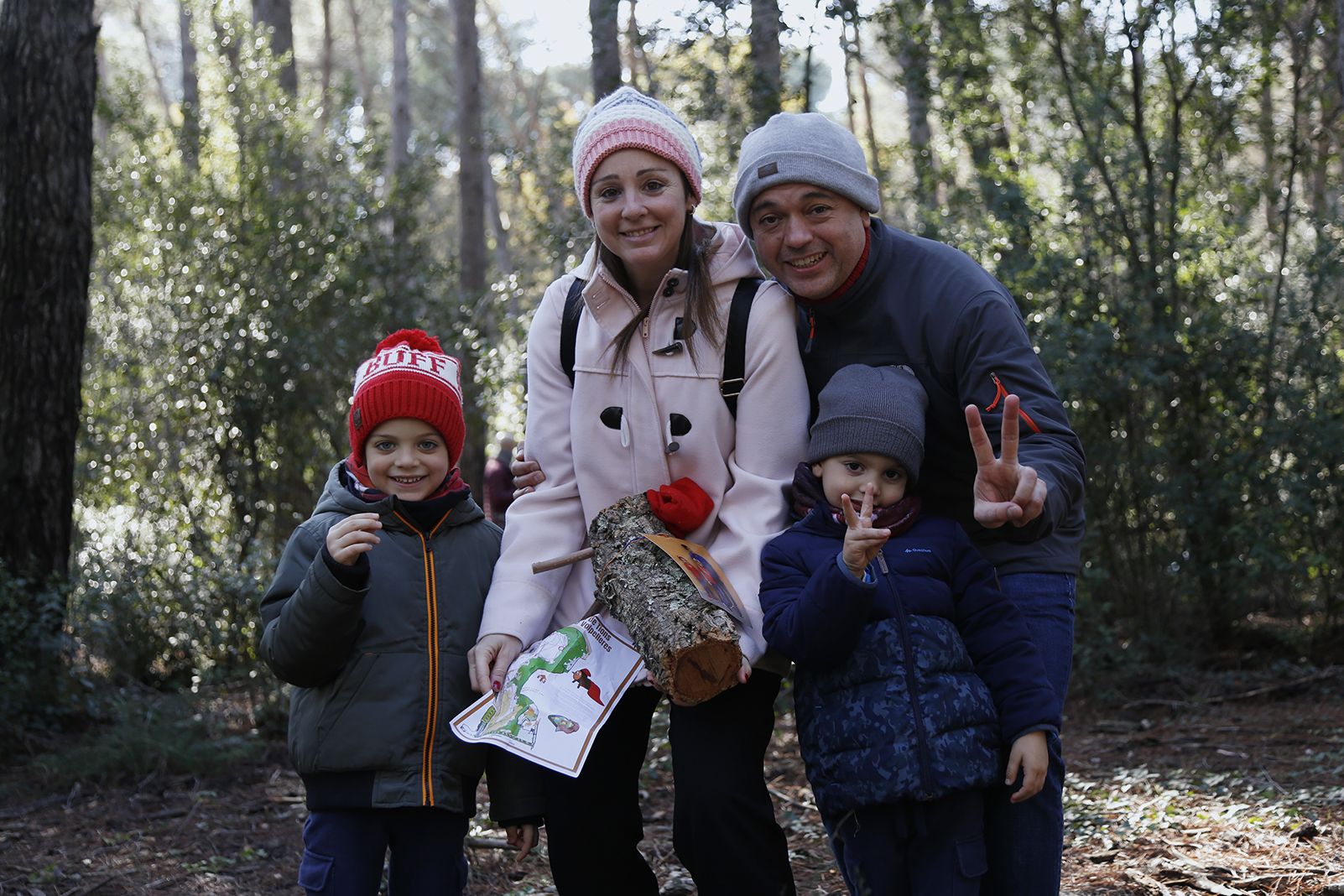 Trobada del tió. FOTO: Anna Bassa