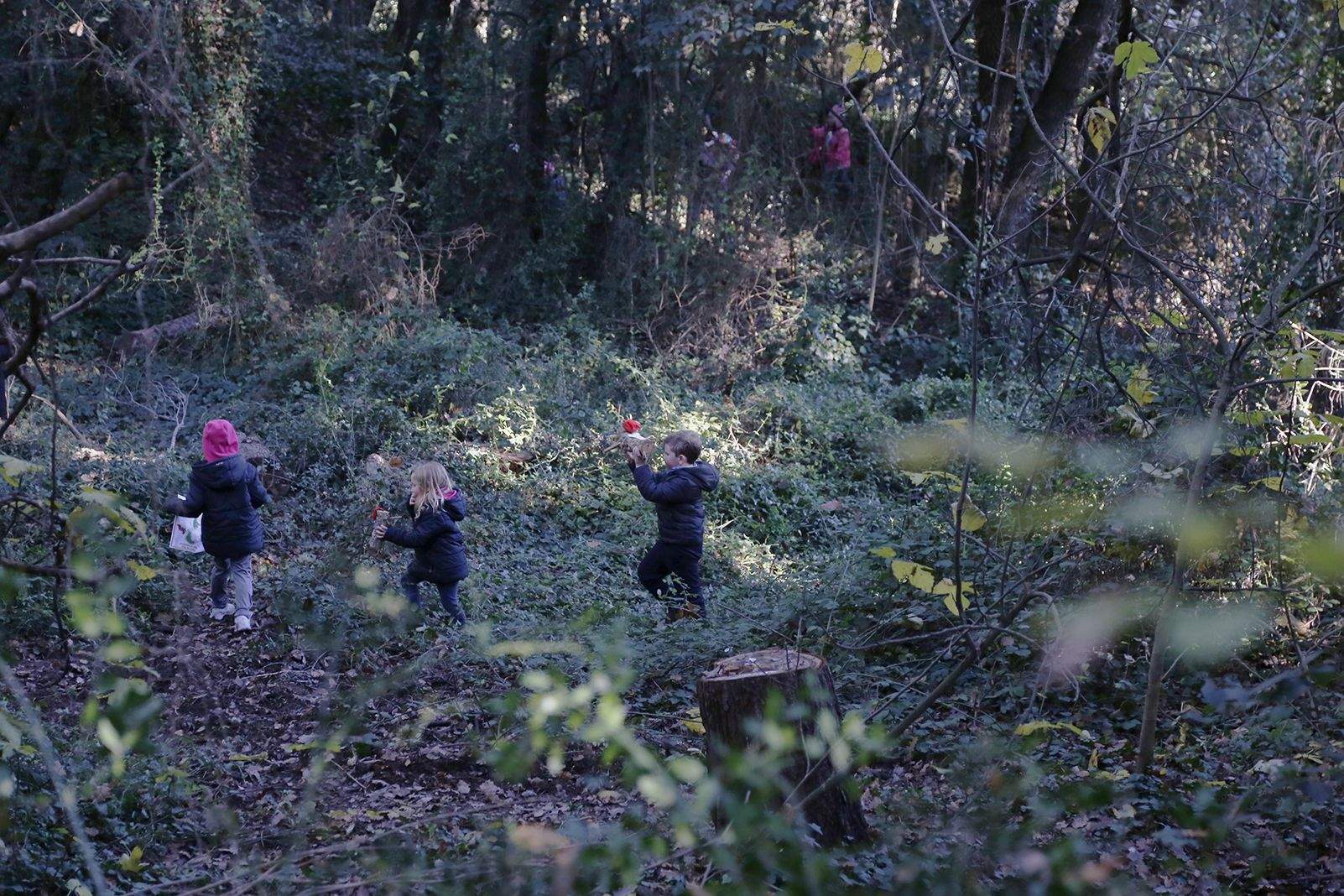 Trobada del tió. FOTO: Anna Bassa