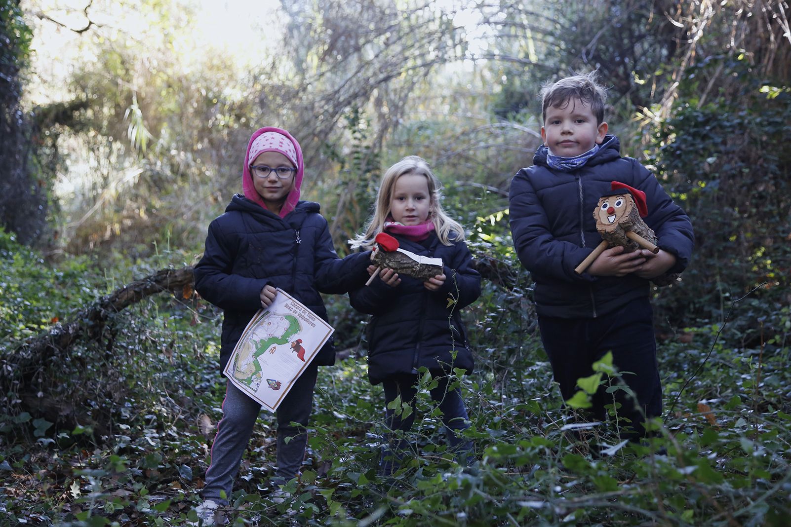 Trobada del tió. FOTO: Anna Bassa