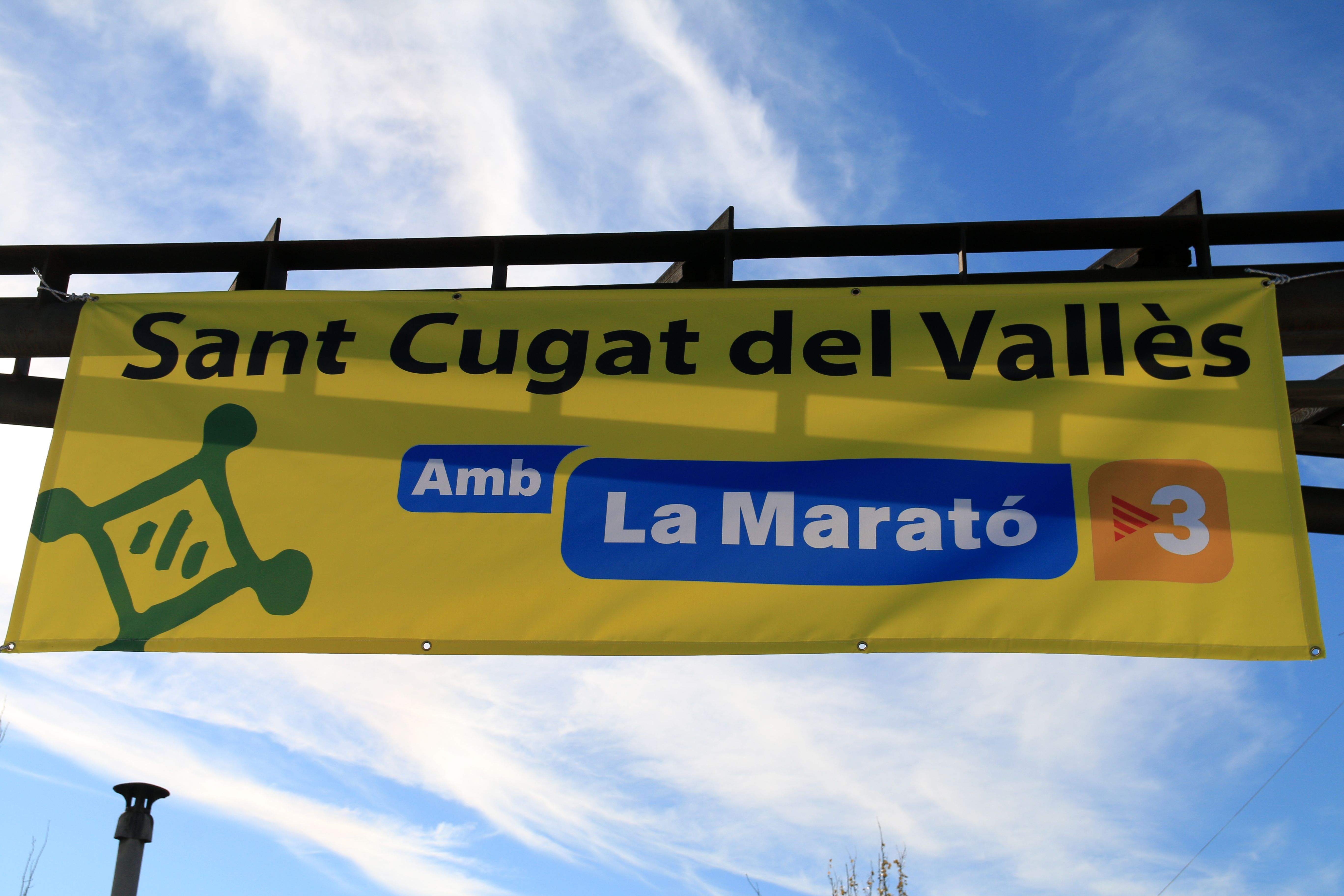 Un any més Sant Cugat acull activitats per col·laborar amb la Marató de TV3. FOTO: Lali Álvarez