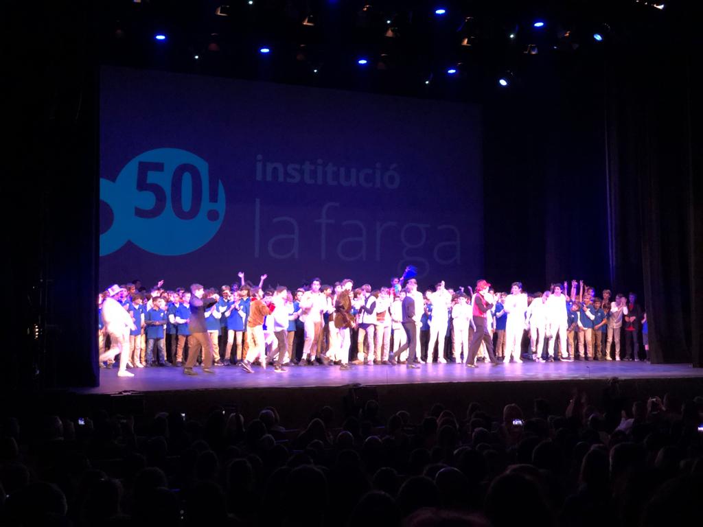 Durant el Musical de La Farga han passat per l'escenari més de 500 alumnes