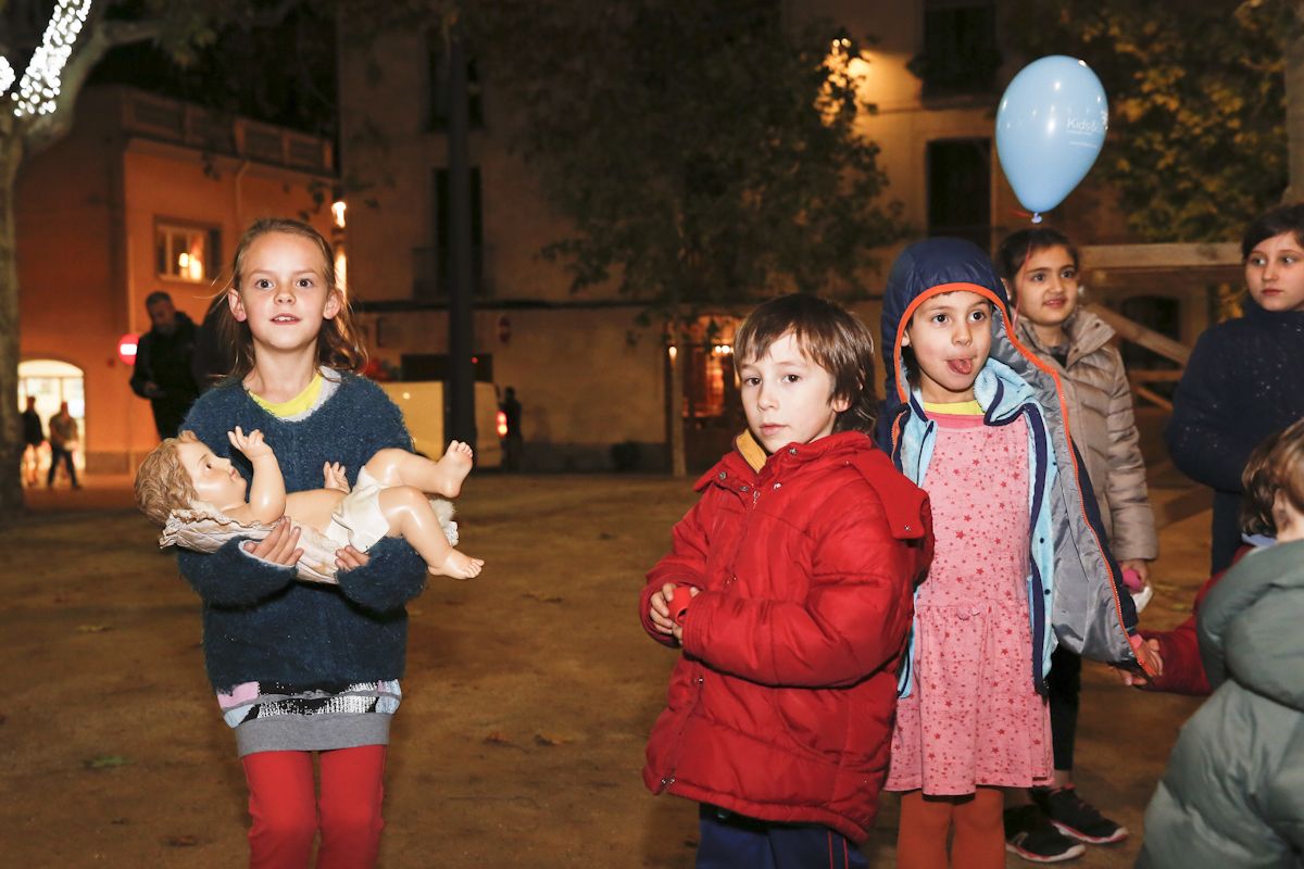 Presentació del pessebre vivent al NADAL de la plaça Barcelona a Sant Cugat. FOTO: Yves Dimant