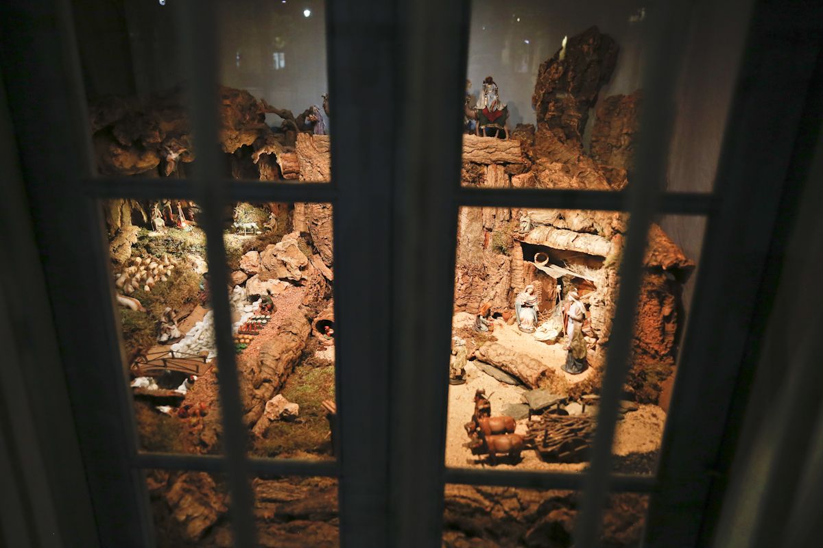 Concurs de pessebres a la finestra de NADAL dels carrers de Sant Cugat. FOTO: Yves Dimant
