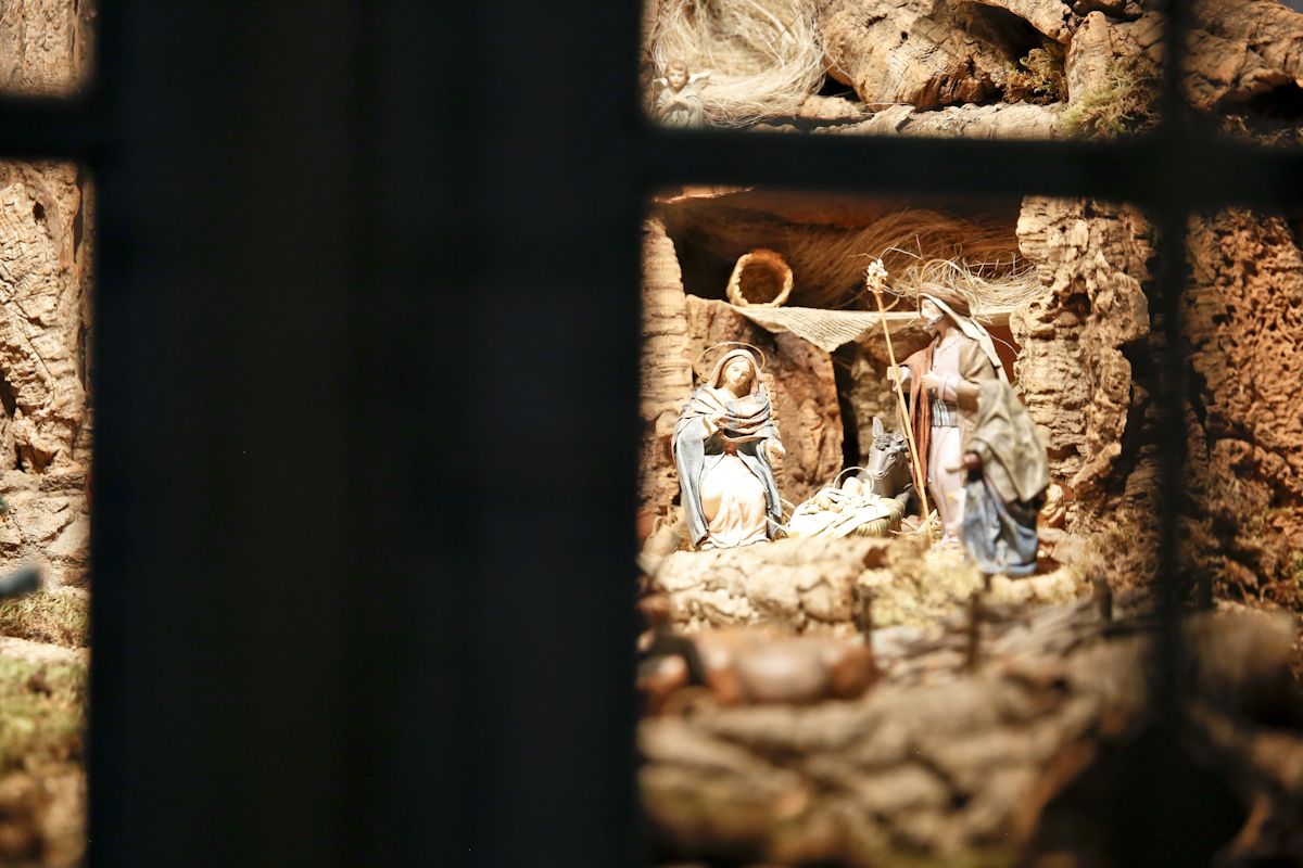 Concurs de pessebres a la finestra de NADAL dels carrers de Sant Cugat. FOTO: Yves Dimant